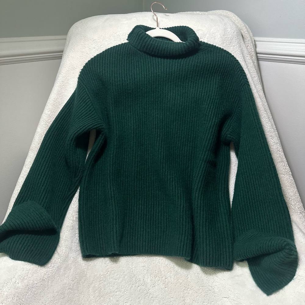 Small green sweater